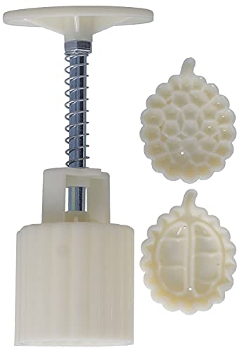 Verdickte DIY-Formen, handgepresste Durian-förmige Kuchenformen mit 2 Stempeln für die Heimbäckerei, Küche, 50 g