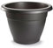 AC - Maceta Terracota - Plástico Resistente - Ideal para el Hogar, Plantas, Jardín, Decoración. - Cuidado de Plantas - Forma Redonda - Ø 60 cm - Color Antracita