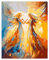 TARATH Pintura por Números Ángel para Adultos, Pintura al óleo para Principiantes, Pintura por Números Niños al óleo de Lienzo, Pintura por Números Para Decoración Del Hogar, Sin Marco (40 * 50cm)