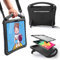 Bam Bino Space Suit Rugged iPad Air 11 Zoll Hülle für Kinder (M2 M3), passend für iPad Pro 11 M4 (2024), 11. - 10. Generation, integrierter Displayschutz, Griff, Schultergurt (Cosmic Black)