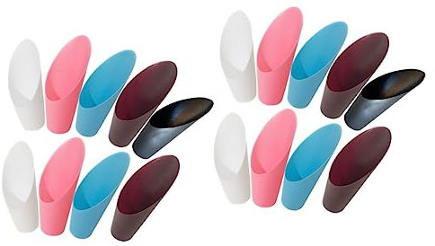 INOOMP 20pièces Outils De Jardinage Plastique Écopes à Main pour Rempotage pour Plantes Coloris Variés