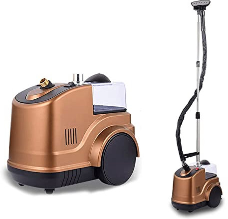 HSOYGE Vaporizador Vertical de Ropa de 2000 W, vaporizador de Ropa Profesional Resistente para Uso Comercial, Plancha de Vapor de Mano para el hogar, eliminación rápida de Arrugas 45S (Blanco)
