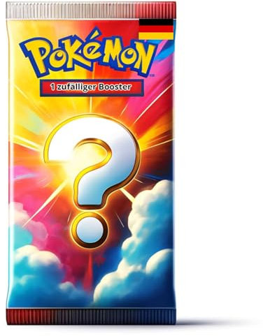 1x Pokemon Booster Deutsch Random Pack TCG Sammelkarten