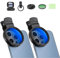 52mm Clip-0n CPL Phone Camera Lens Filter Kit, 52mm CPL Filter for Phone with Clip, Circular Polarizer Polarizing Compatible for iPhone 16 15 14 13 12 11, Motorola, Other Smart (2Pcs)