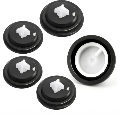 5 Pièces Joint Chasse d’Eau WC, Membrane pour Robinet Flotteur WC, Diaphragme en Caoutchouc, Joints de Remplacement pour Mécanisme de Chasse d’Eau
