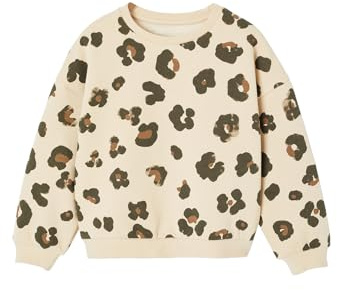 Vertbaudet Mädchen Sweatshirt beige Leo 116