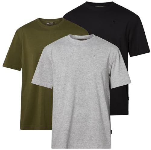 Pinewood® Männer T-Shirt, 3er Pack