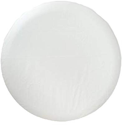 Comily Plus+ 16 pollici PVC Copriruota universale per ruota di scorta 30-31.2(75-78cm) di diametro-Bianca