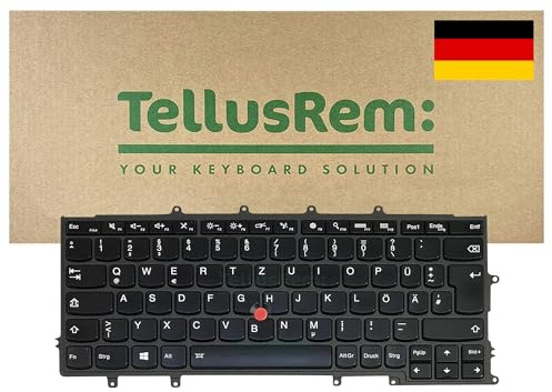 TellusRem ersatztastatur Deutsche Hintergrundbeleuchtung für Lenovo Thinkpad X230s X240 X240S X240I X250 X260 X270