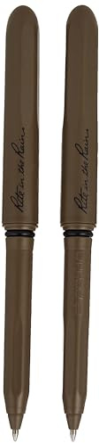 Rite in the Rain Flat Dark Earth FDE - Set of 2 (FDE92) - EDC Waterproof Pen - Compact