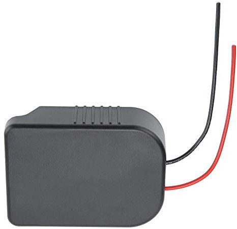 Exliy Adaptateur de Batterie Convertisseur de Batterie 18 V Câble Adaptateur de Batterie 10 Pouces 12 Fils Adaptateur pour série Makita/Bosch