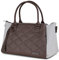 ABC Design Wickeltasche Royal Fashion Edition – Handtasche mit Baby Zubehör – auch zum Umhängen – Melange Stoff & Lederimitat – Farbe: mineral