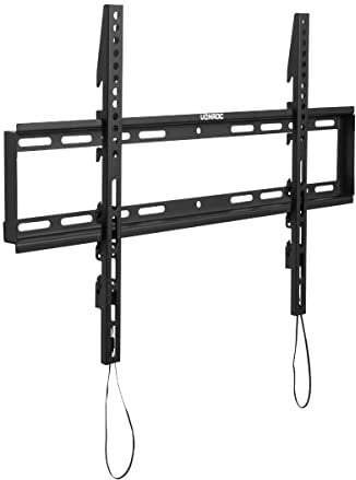 VONROC Soporte de TV de Pared Fijo – Soporte de TV para televisores de 37 a 85 Pulgadas – Soporte de Pantalla Universal hasta 60 kg 66 x 43,5 cm – Distancia de Pared de 34 mm – Material de Montaje
