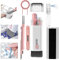 7-in-1 Cleaner Kit for Airpods Headphones,Keyboard Earbuds Case & Computer, Deep Cleaning Tools with Screen Cleaner for Airpods 1/2/3/ Pro, Earphones,Laptop and Camera