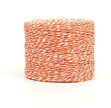 Umerk Yarn 160G Patchwork Straw Paper Yarn for Crocheting Hat Paper Rope (Color : Orange white)