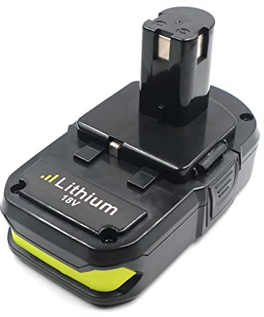 Compatible avec Ryobi 18Volt Batteries Lithium ION 1.5Ah 1500mAh Battery Parfaitement de Rechange 18V Perceuses sans Fil Tronçonneuses Scies alternatives Outils électriques