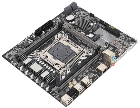 Zunate X99M G Gaming Motherboard ATX with Gigabit LAN, Dual M.2, Gen3 4X NVME, 4 DDR4, USB3.0, PCIE 4X, WIFI LGA 2011 Pin, for XEON E5 for LGA20113 V3 V4 CPU