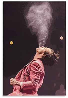 Ninainai Harry Edward Styles Team 1D berühmter Sänger 11 Kunstdruck auf Leinwand, Poster, Wandfarbe, Poster, Dekoration, moderne Wohnkunstwerke, 30 x 45 cm