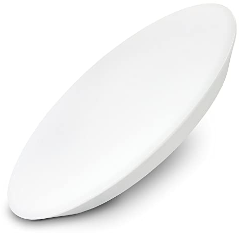 Kwazar Luminaire Deckenlampe LED Deckenleuchte 230V IP44 rund 4000K Modern Badezimmer Lampe Badlampe Decke Küchenlampe für Bad Flur Schlafzimmer Balkon Wohnzimmer Küche Keller Lampe MARY (18W Sensor)