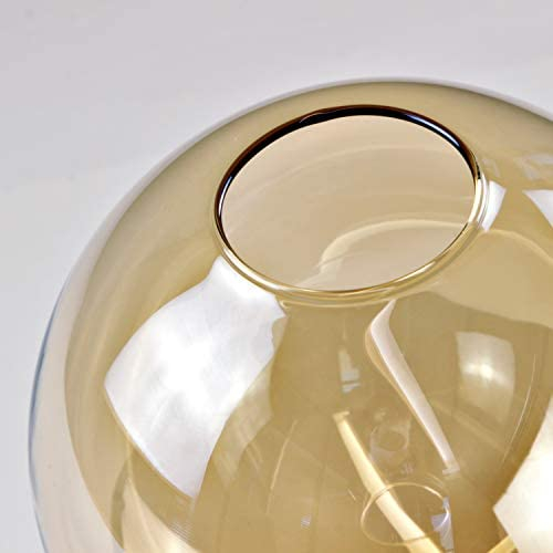 CBJKTX Kugel in Farbe Bernstein Küchen Wohnzimmerlampe Schlafzimmerlampe Flurlampe