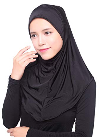Chic Hijab Für Damen Türkisch Kopftuch Muslim Frauen Konfektionskleidung Schal Kleider Muslim Weicher Jersey Kopftücher Burka Easy Hijab Set Muslimisch Abaya