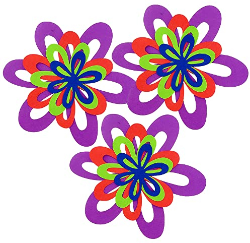 ONEBO 12 Pcs Pot and Pan Protectors, Flower Felt Separators, for Protecting and Separating Cookware (4 colors)