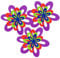 ONEBO 12 Pcs Pot and Pan Protectors, Flower Felt Separators, for Protecting and Separating Cookware (4 colors)