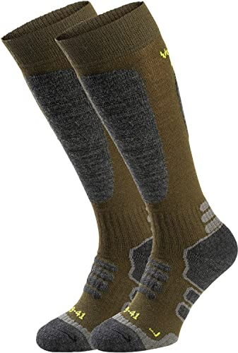 Wald & Forst 2er-Pack Jagd- und Trekkingstrümpfe Oliv 3