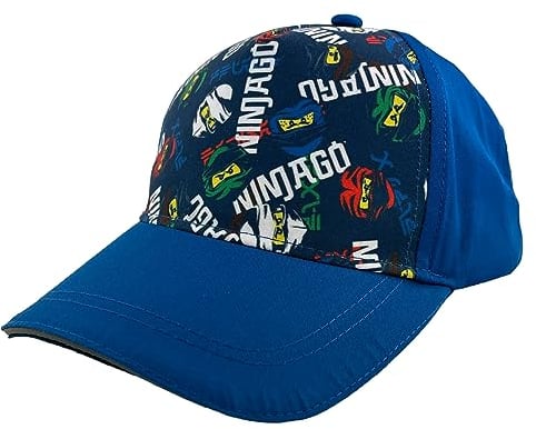 LEGO Ninjago Kinder Kappe, Baseballcap blau mit Schriftzug