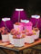 Wachstumslicht, LED-Pflanzen-Schmetterlingslichter für Zimmerpflanzen, Mini-Pflanzenlicht, Dimmbares, Buntes Schmetterlings-LED-Pflanzenlicht mit Vollspektrum, Halo-Wachstumslicht für(4-Kopf)