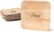 Disposable Palm Leaf Plates - 100 Pack, Square Biodegradable Plates - 8 inch/ 20 cm, Natural Palm Leaf Tableware for Hot & Cold Food Perfect for Picnics BBQ and Outdoor Parties
