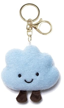 LEEINTO Porte-clés pendentif nuage, téléphone élégant, lanière Anti-perte, porte-clés personnalisés, décoration pour sacs à dos, portefeuille pour femmes
