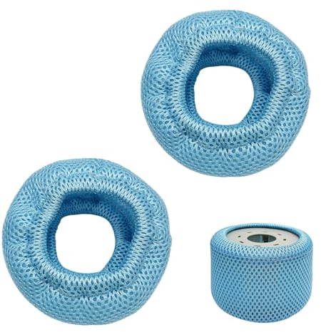 2 Filter für Whirlpool,Pool Zubehör,Netzabdeckung für Alle Mspa Whirlpools Schutznetze Kompatibel Ersatz,Spa Abdeckung,Schutznetz Mesh,Skimmer Bubble Cover Einfach zu Pflegen Wasserhahn,Hot Tubs Sieb