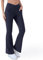 callmo Schlaghose Damen Flared Leggings Hohe Taille Yogahose Gerippt Nahtlos Sporthose Fitness Flare Pants Stretch Freizeithose Jazzpants Yoga Bootcut Legging Weites Bein Schlaghosen Mädchen 70er