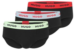 HUGO Herren Hipbrief Tripletpack 10268005 Brief