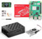 RasTech Raspberry Pi 5 8GB Kit mit Active Cooler, Pi 5 ABS Gehäuse und Schraubendreher und Garantiekarte
