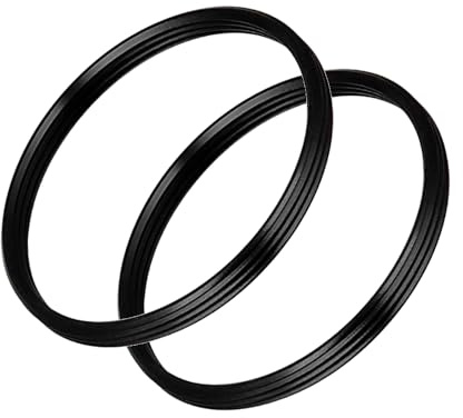 M39-M42 Ring, kompatibel mit Leica L39 M39 Objektiv auf M42 | Hochwertiges Aluminium-Lupenlinsenzubehör (2 Stück)