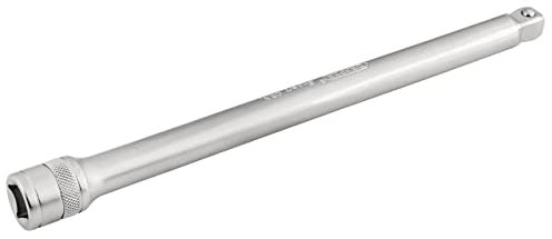 Draper 16763 1/2 Square Drive Satin Chrome Wobble Extension Bar 250MM Long, Blue