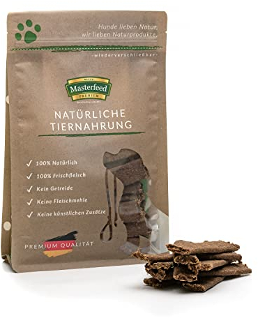 Masterfeed Streifen Hirsch, Hundeleckerli, Getreidefrei, 500 g