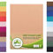 Boxspringbett & Wasserbett Spannbettlaken von leevitex® | Spannbetttuch | ÖKO-TEX | 180x200 – 200x220 cm | 100% Mako-Jersey-Baumwolle | 170 g/m² | 40 cm Steg | Leinen/Aprikot