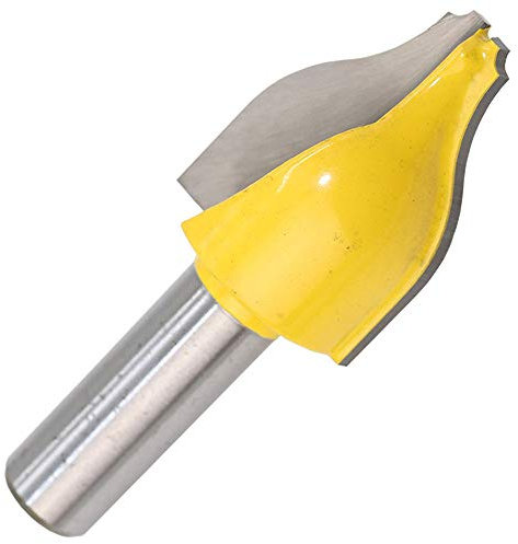 Mèche à défoncer verticale de 1,27 cm pour panneau surélevé - 4 tailles