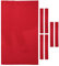 Milageto Premium 9ft Pool Table Cloth Cover Repair Maintain Billiards Tablecloth, Red, 2.8x1.5m