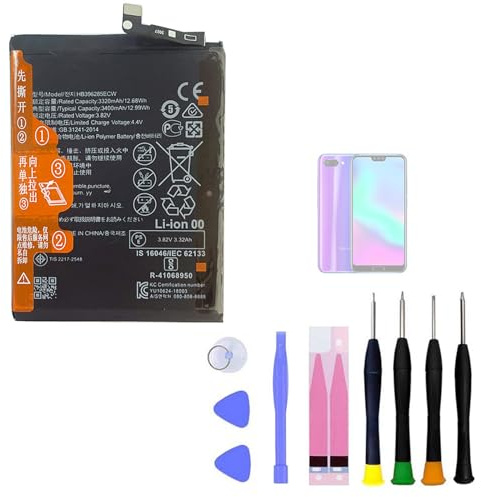 Aousavo HB396285ECW ersatz akku Kompatibel mit Huawei Honor 10 / Huawei P20 mit ersatz kit