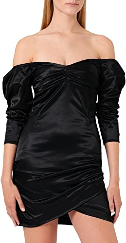 Just Cavalli Damen Kleid, 900 Black, 38