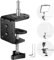 NEEWER 2 Pack Heavy Duty C Clamp with Mounting Column for Light Stand, Adjustable Metal Desk Clamp with 1/4 3/8 Screws for Ring Light LED Video Light Camera, Max Load 44lb/20kg, ST-CCD9