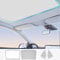 TOPABYTE Parasol de Techo para Tesla Model 3 2021-2023, Parasol de Vidrio para Techo Solar, Aislamiento de Ventana, Protección UV y Térmica, Beige (Producido en US/DE)