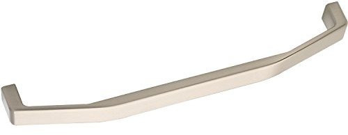 FURNIPART Möbelgriff Cool LA192 - Griff für Möbel, Zinkdruckguss Edelstahl Effekt