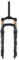 Forcella ammortizzata per bici Fat Bike da spiaggia da 26 pollici per pneumatici 4.0 Fat Forcella anteriore MTB Air Travel 115mm 1-1/8Freno a disco con controllo spalla QR 9 * 135mm Magnesio + lega