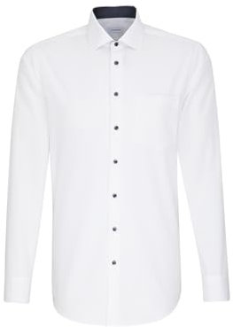 Seidensticker Herren Business Hemd - Comfort Fit - Bügelfrei - Kent-Kragen - Langarm - 100% Baumwolle