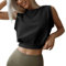 Womens Summer Sleeveless Vests Women's Summer Casual Short Sleeve/Sleeveless Tunic Tops with Leggings V-Neck T-Shirt Loose Blouse Long Tank Tops for Women UK Basic